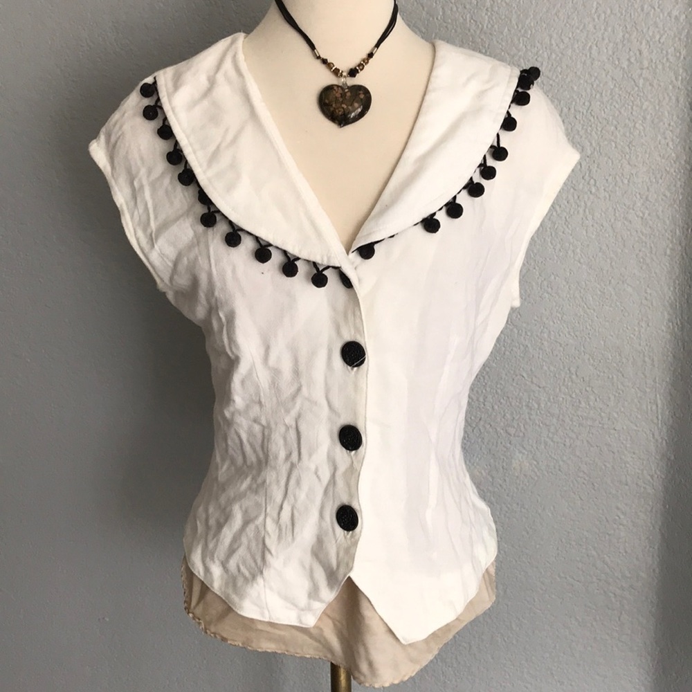Button Up Blouse - A9